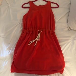 Orange/ red casual dress